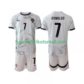 Fußballtrikots Portugal Cristiano Ronaldo 7 Kinder 2025 Kurzarm Auswärts-trikot kaufen